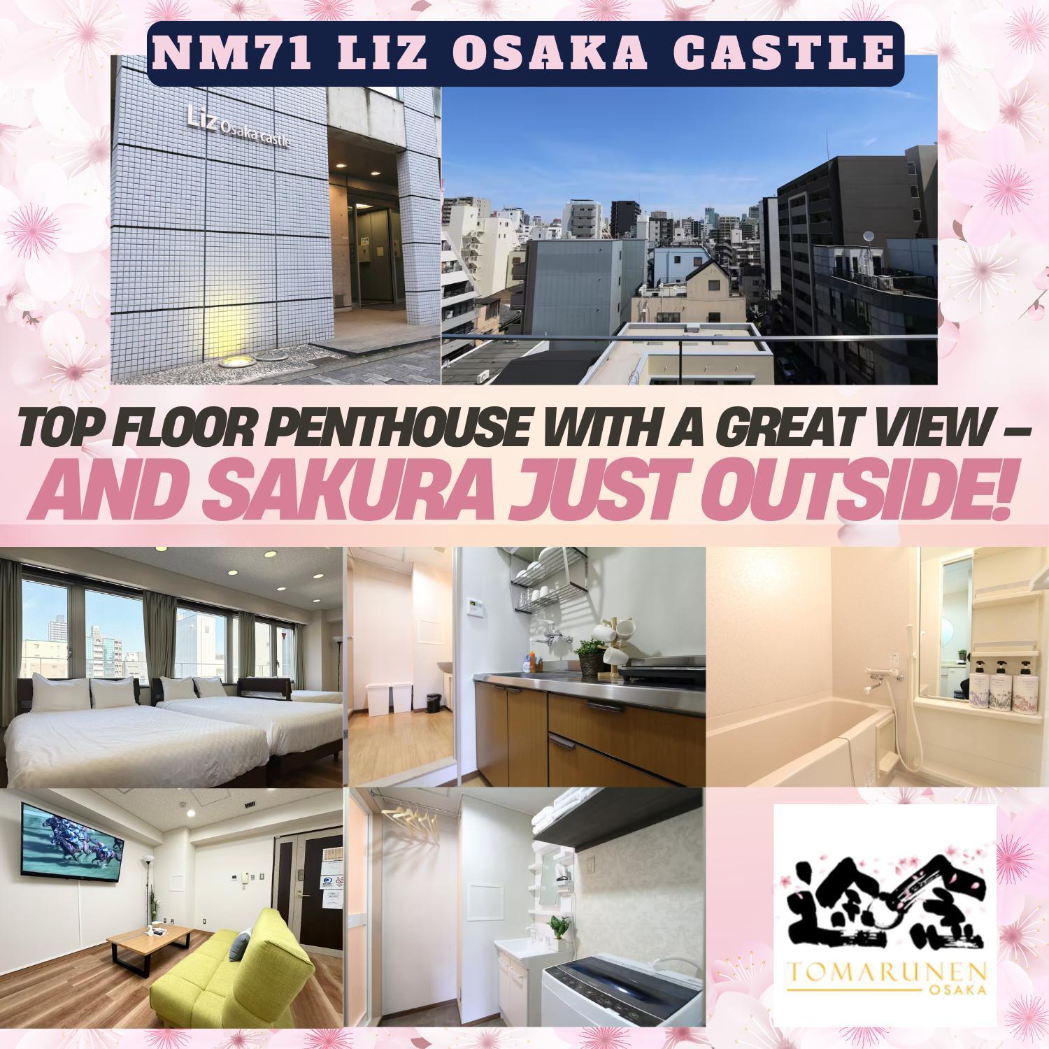 Nm71 Liz Castle Apartamento Osaka